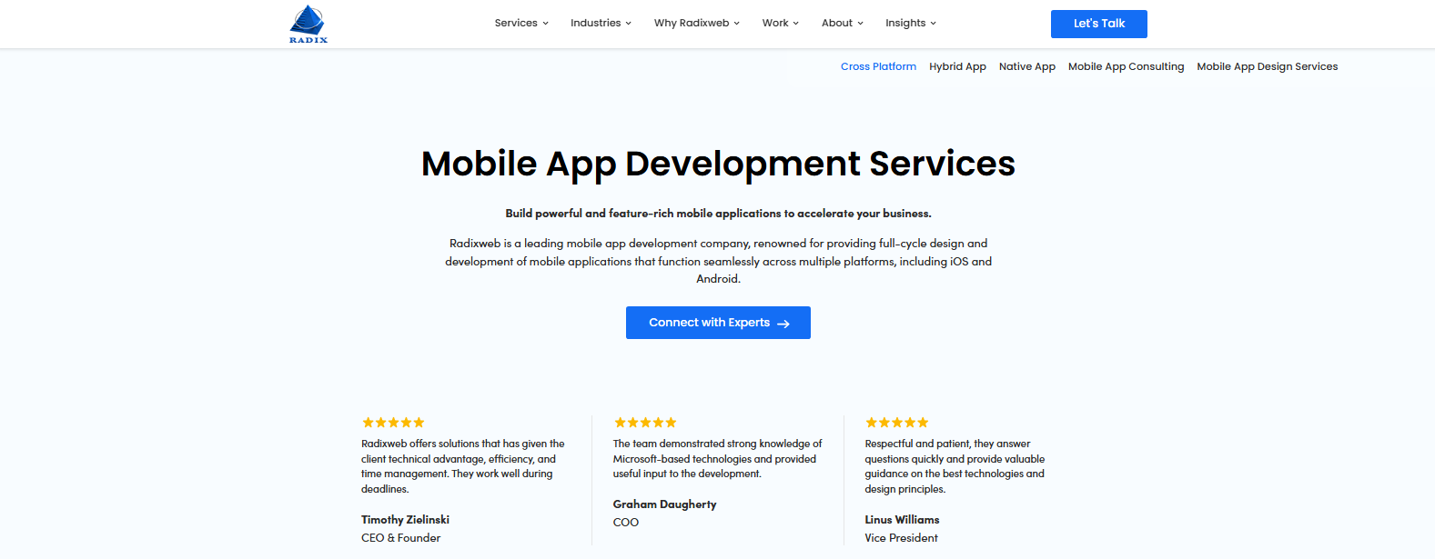 mobile app development