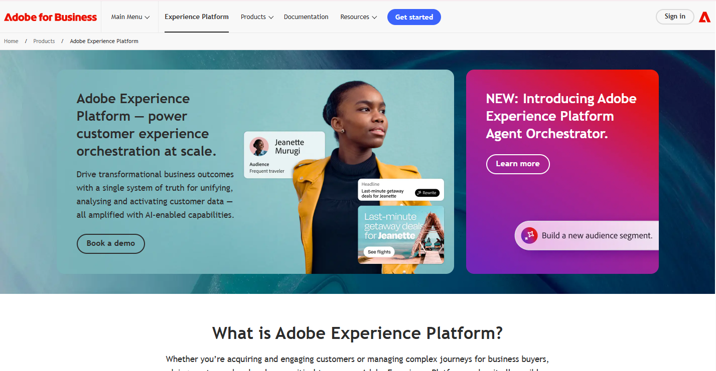Adobe Digital Experience Platform
